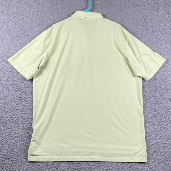 Peter Millar Mens XL Summer Comfort Polo Shirt Light Green Berry Hills Golf - Picture 8 of 8